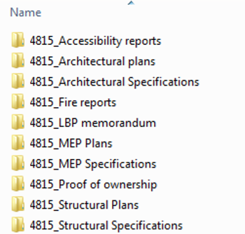 - Folder Example Window Explorer